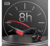 LENOVO THINKPLUS X3 PRO bluetooth csontrezgéses fülhallgató SZTEREO (v5.3, mikrofon, IP56 vízálló, SPORT) FEKETE