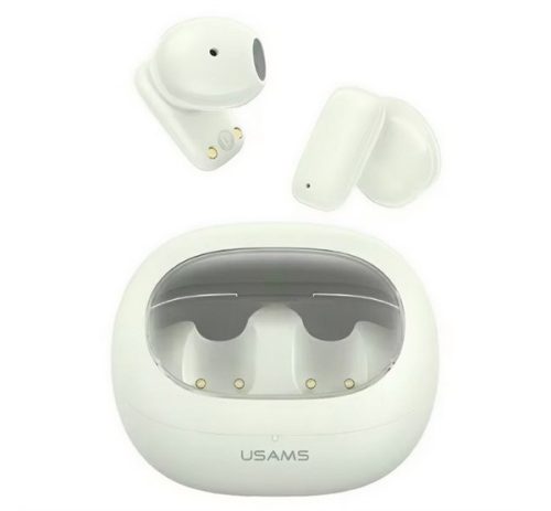 USAMS TD22 bluetooth fülhallgató SZTEREO (v5.3, TWS, zajszűrő + töltőtok) VILÁGOSZÖLD