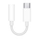 APPLE adapter kábel (3.5mm jack aljzat - Type-C, MU7E2ZM/A utód) FEHÉR