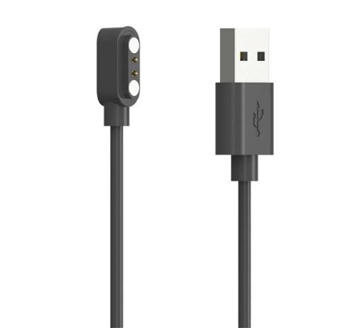 Töltőkábel USB (mágneses, 100cm) FEKETE