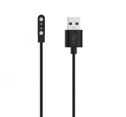 Töltőkábel USB (mágneses, 100cm) FEKETE