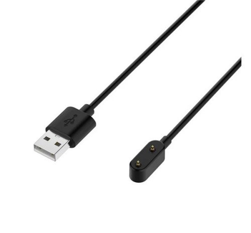 Töltőkábel USB (mágneses, 100cm) FEKETE