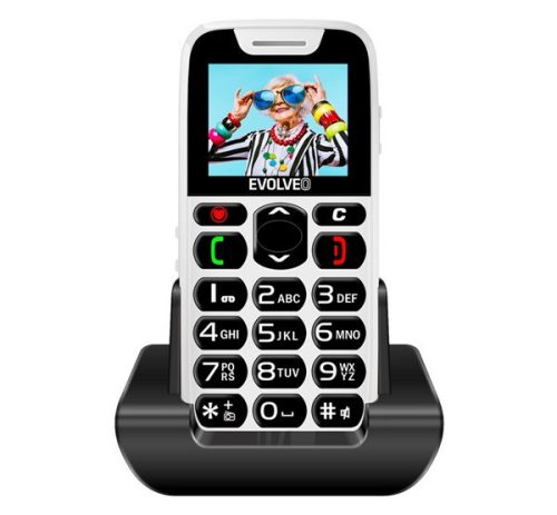 EVOLVEO EP-501 EasyPhone mobiltelefon FEHÉR