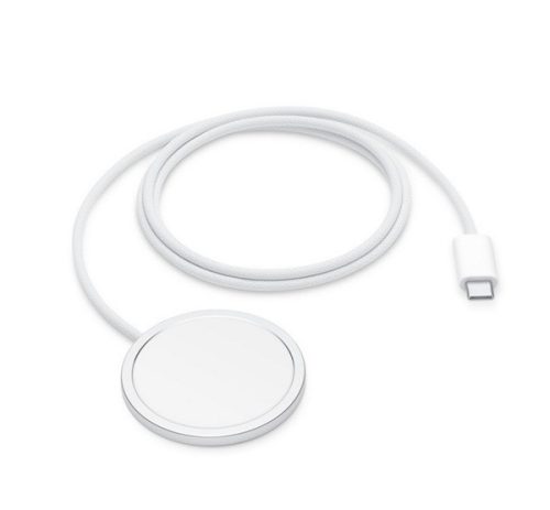 APPLE MagSafe töltő (Type-C, gyorstöltő, wireless, MagSafe, 100cm, MHXH3ZM/A utód) FEHÉR