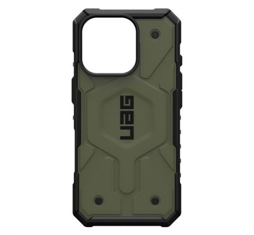 UAG PATHFINDER defender műanyag telefonvédő (erős ütésállóság, légpárnás sarok, MagSafe) SÖTÉTZÖLD