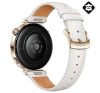 HUAWEI Watch GT 5 okosóra (41mm, beépített GPS, aktivitásmérő, pulzusmérő, IPX7 vízálló, bőr szíj) FEHÉR