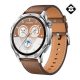 HUAWEI Watch GT 5 okosóra (46mm, beépített GPS, aktivitásmérő, pulzusmérő, IPX7 vízálló, bőr szíj) SÖTÉTBARNA