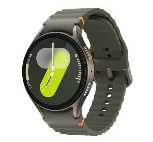 SAMSUNG Galaxy Watch 7 okosóra (szilikon csuklópánt, 44mm) SÖTÉTZÖLD