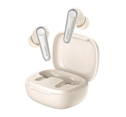 EARFUN AIR PRO 4 bluetooth fülhallgató SZTEREO (v5.4, TWS, mikrofon, aktív zajszűrő + töltőtok) FEHÉR