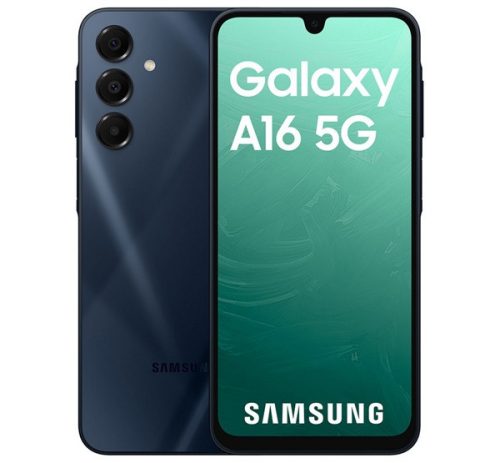 SAMSUNG Galaxy A16 mobiltelefon (5G, 4GB/128GB, Dualsim) KÉKESFEKETE