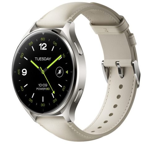 XIAOMI Watch 2 okosóra (46mm, szilikon szíj, aktivitásmérő, pulzusmérő, 160 sportmód, vízálló, 5 ATM) FEHÉR