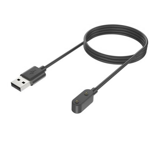 Töltőkábel USB (mágneses, 100cm) FEKETE