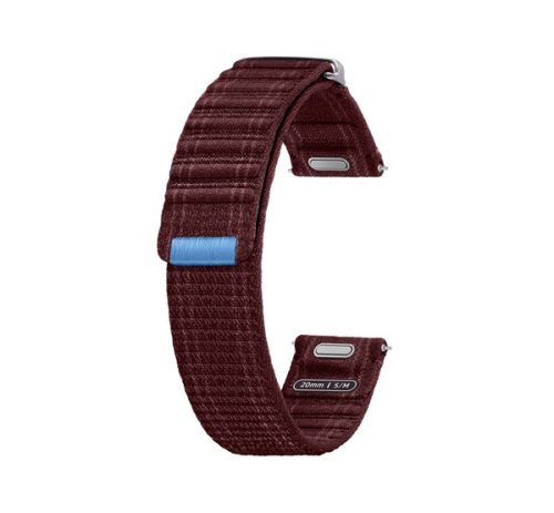 SAMSUNG pótszíj (egyedi méret, S/M méret, textil, tépőzáras) BURGUNDY