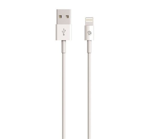 DEVIA adatkábel (USB - lightning, 10W, gyorstöltő, 100cm) FEHÉR