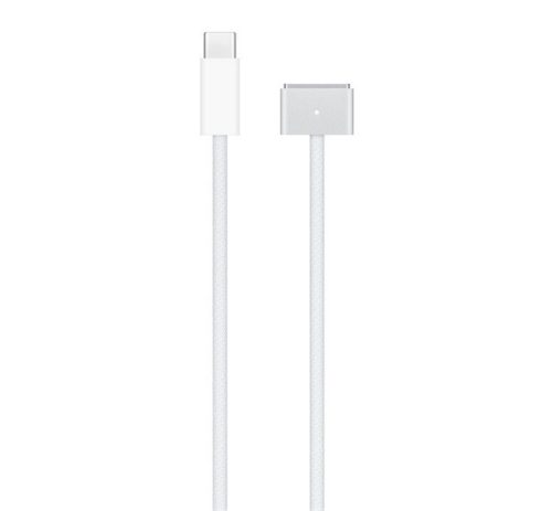 APPLE adatkábel (Type-C - MagSafe 3, gyorstöltő, 200cm, MLYV3ZM/A utód) EZÜST Apple MacBook Air/Pro kompatibilis