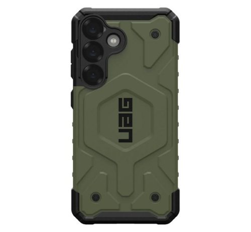 UAG PATHFINDER defender műanyag telefonvédő (erős ütésállóság, légpárnás sarok, MagSafe) SÖTÉTZÖLD