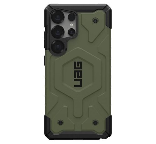 UAG PATHFINDER defender műanyag telefonvédő (erős ütésállóság, légpárnás sarok, MagSafe) SÖTÉTZÖLD