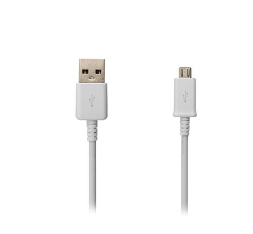 SAMSUNG adatkábel (USB - microUSB, ECB-DU4, 100cm) FEHÉR