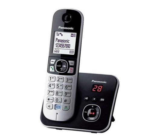 PANASONIC KX-TG6821PDB telefon készülék (vezeték nélküli, üzenetrögzítő) EZÜST