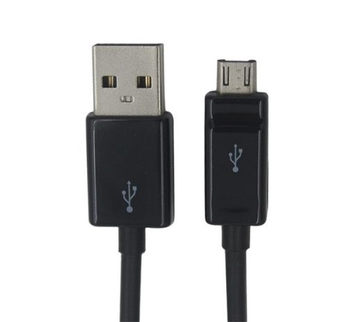 Adatkábel (USB - microUSB, 120cm) FEKETE