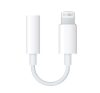 APPLE adapter kábel (3.5mm jack aljzat - lightning) FEHÉR