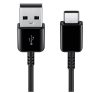 SAMSUNG adatkábel (USB - Type-C, gyorstöltő, 150cm) FEKETE