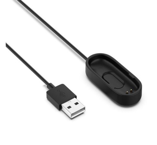 Töltőkábel USB (mágneses, 100cm) FEKETE