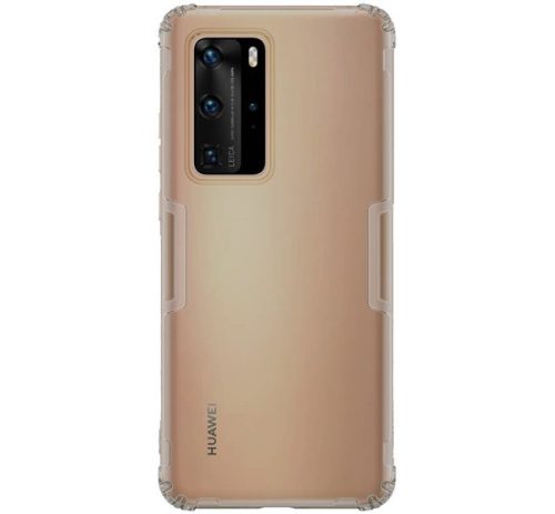 NILLKIN NATURE szilikon telefonvédő (ütésállóság, légpárnás sarok, 0.6mm, ultravékony) SZÜRKE