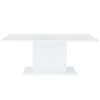 Yorki Elegant étkezőasztal 180x90 cm fehér