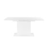 Yorki Elegant Premium kihúzható étkezőasztal 120/160x90 cm fehér