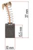 Szénkefék elektromos rotációs kapához PM-GGE-1700M-SZ