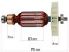 Forgórész elektromos rotációs kapához PM-GGE-1700M-WI